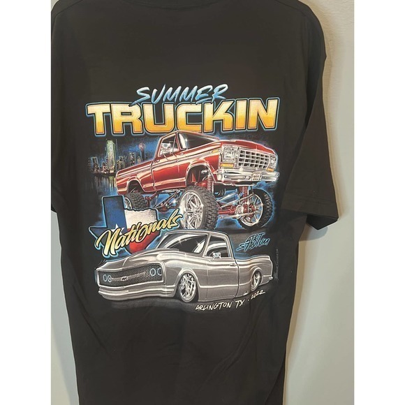 Summer Trucking Nationals 2022 T-shirt - Mens Large‎ - Picture 5 of 5